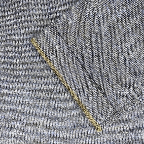 Smartwool Classic Thermal Merino Base Layer 1/4 Zip - Blue Heather - Picture 8 of 16